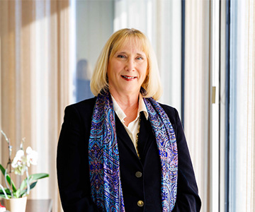 Une photo de Lynn Wells, Ph.D., la rectrice intérimaire de l'Université Laurentienne.